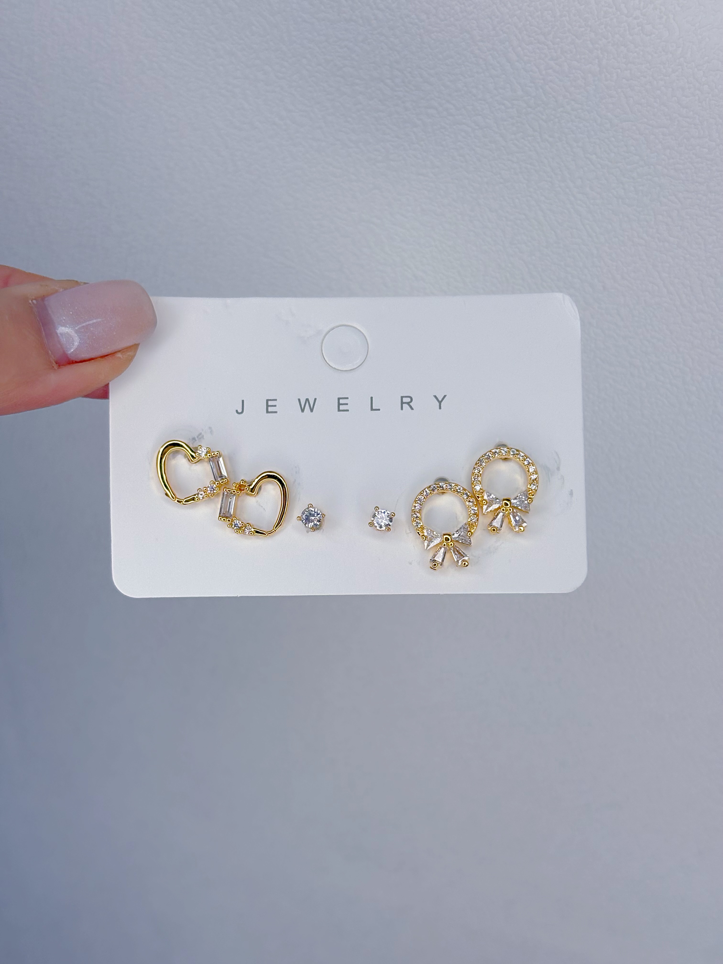 پک گوشواره میخی رنگ ثابت و ضد حساسیت