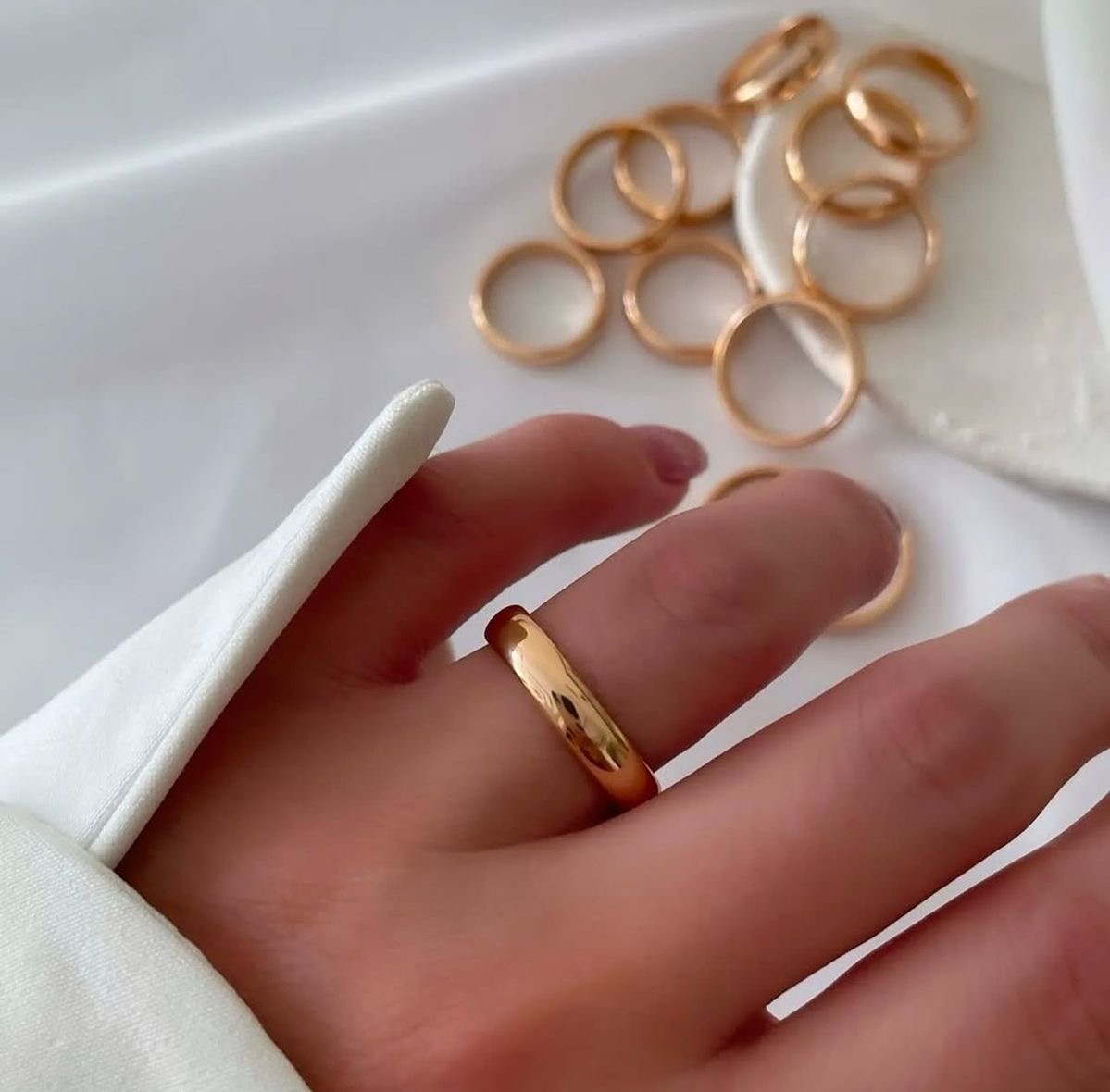 انگشتر-رینگ طلایی زنانه و مردانه